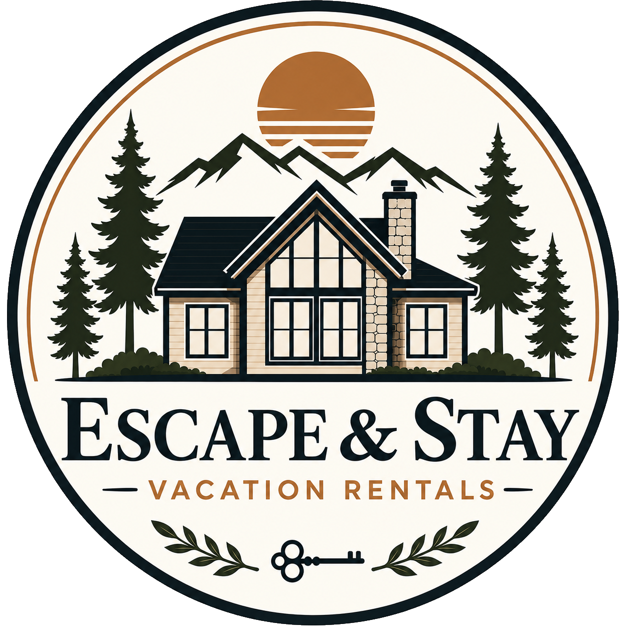 Escape & Stay exact logo